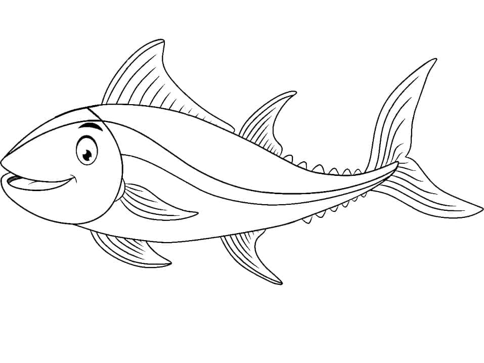 Con Cá Ngừ Vui Vẻ