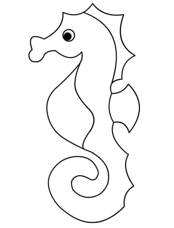 Con Cá Ngựa Đơn Giản