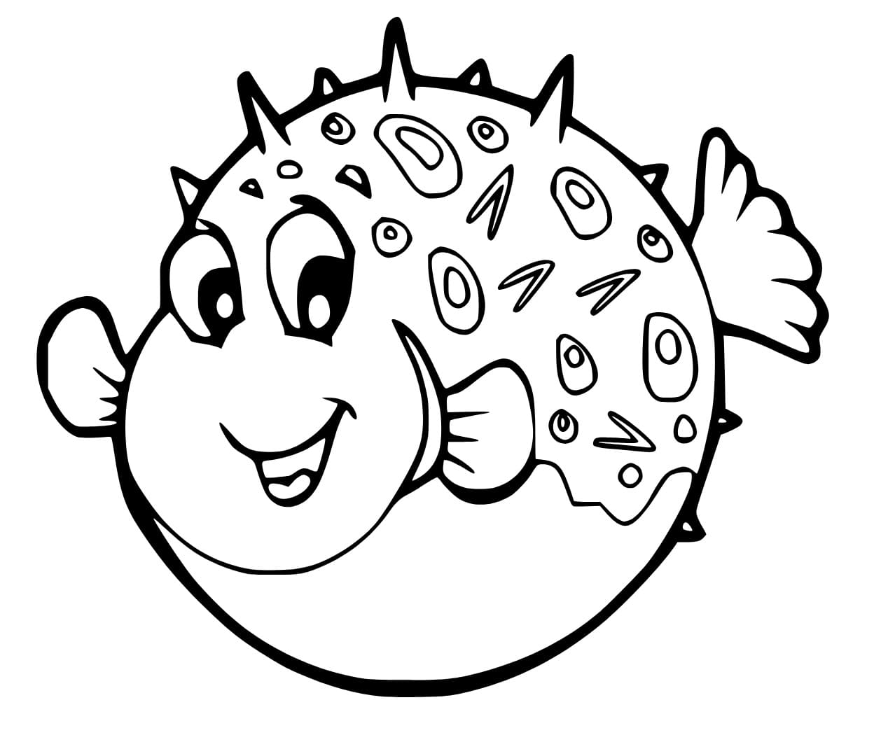 Con Cá Nóc Dễ Thương