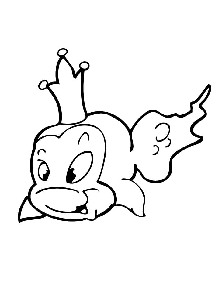 Con Cá Vàng Đeo Vương Miện