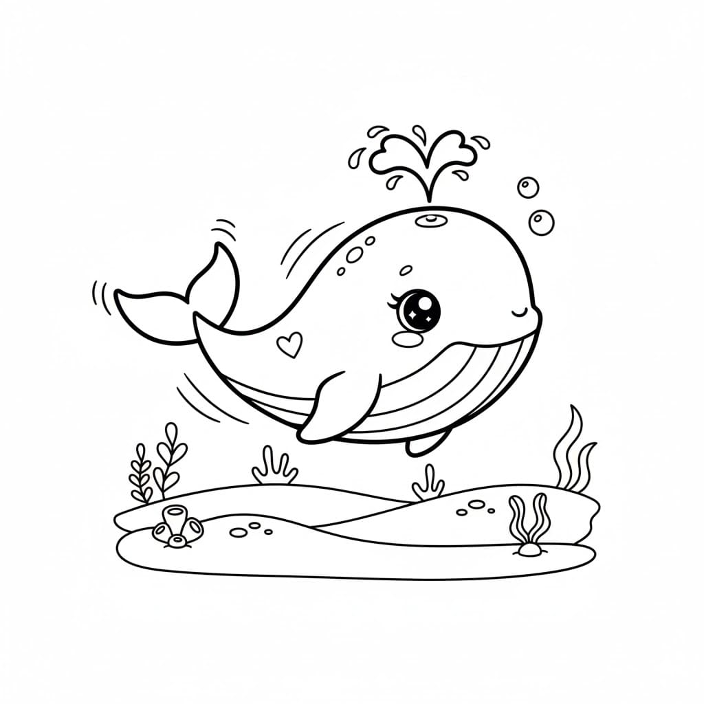 Con Cá Voi Dưới Đáy Biển