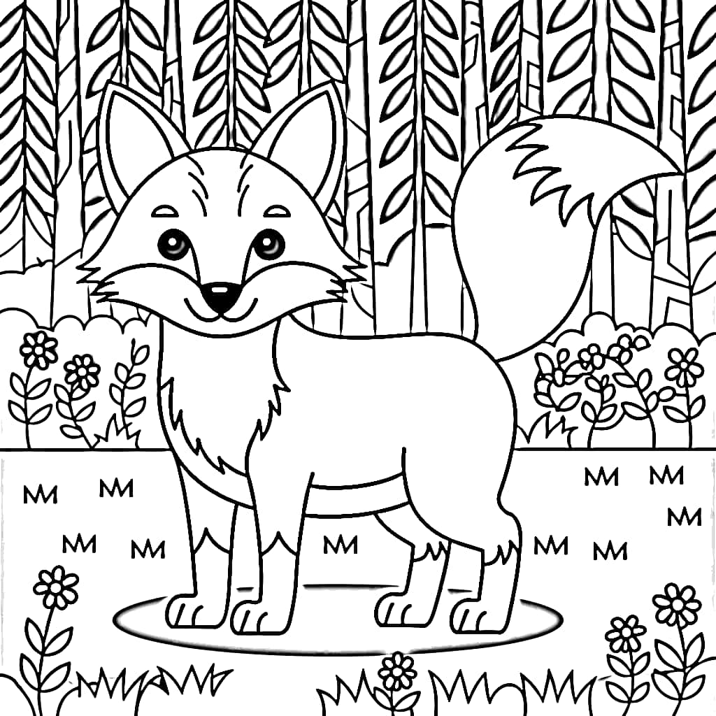 Con Cáo Nhỏ Trong Rừng