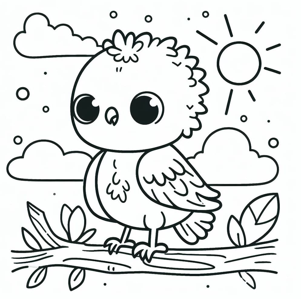 Con Chim Ưng Đáng Yêu