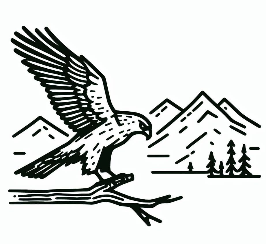 Con Chim Ưng Đơn Giản