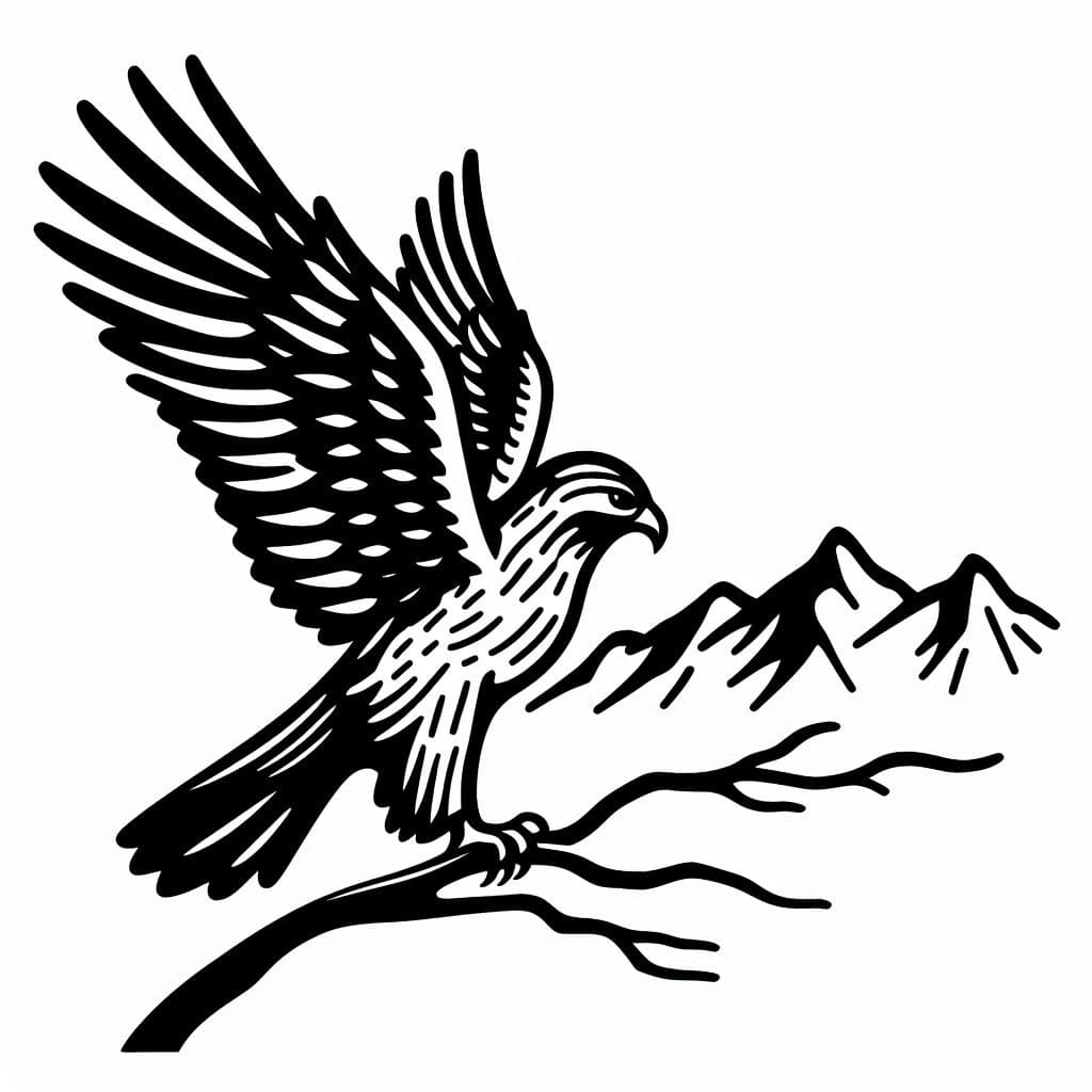 Con Chim Ưng Mạnh Mẽ