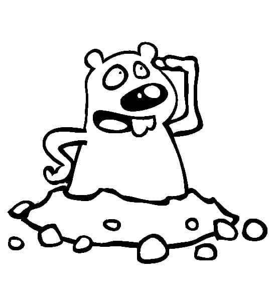 Con Chuột Chũi Họa Hình