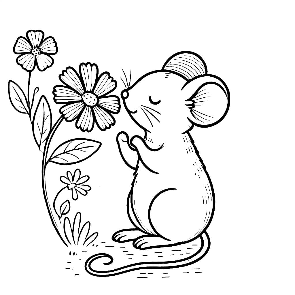 Con Chuột Ngửi Hoa