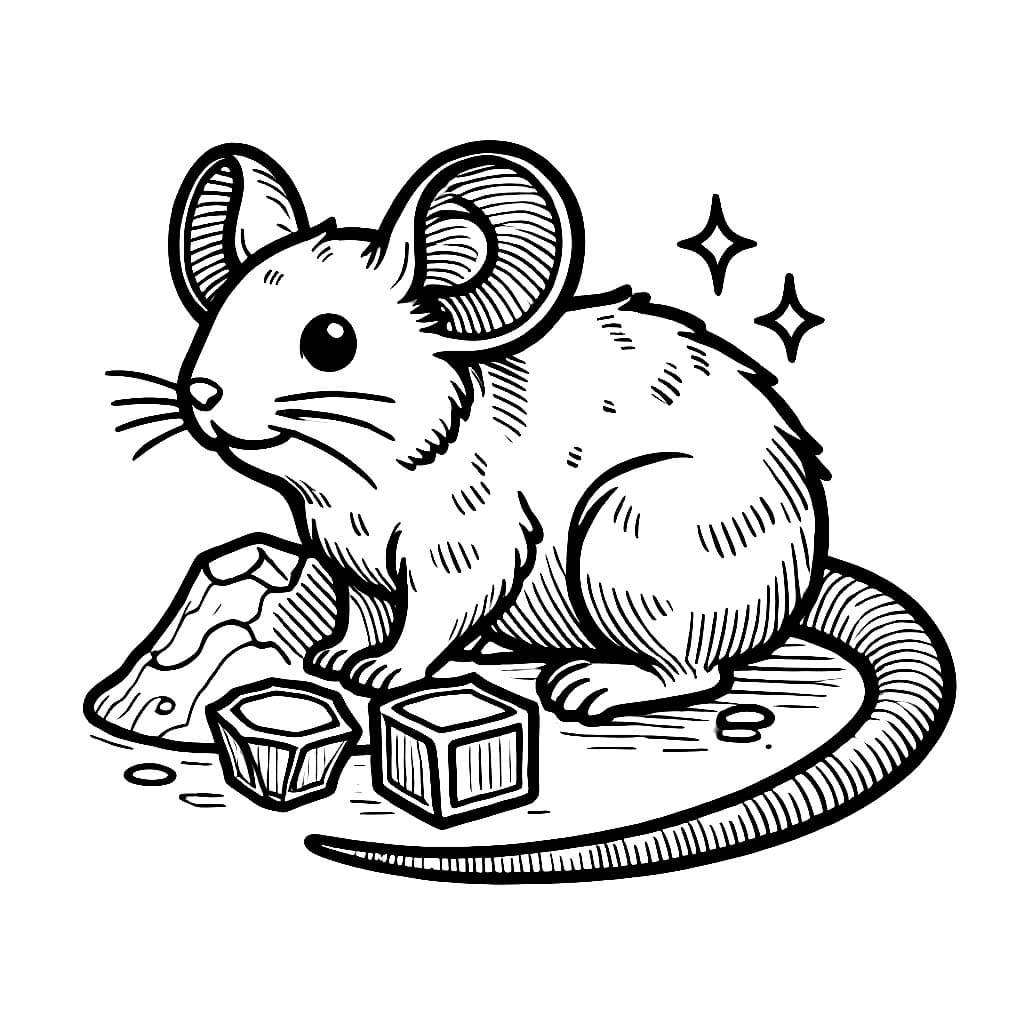 Tô Màu Con Chuột