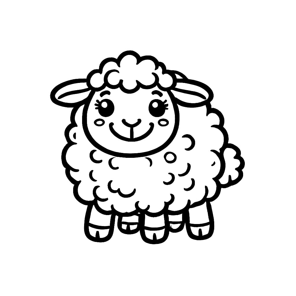 Con Cừu Nhỏ Vui Vẻ