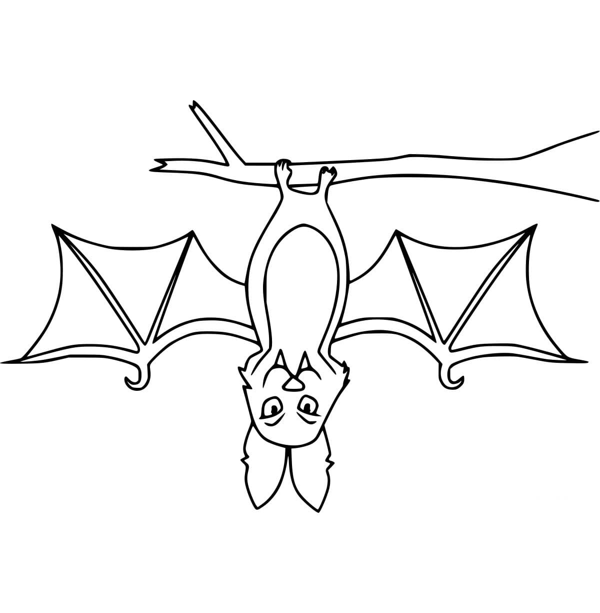 Con Dơi Bám Cành Cây