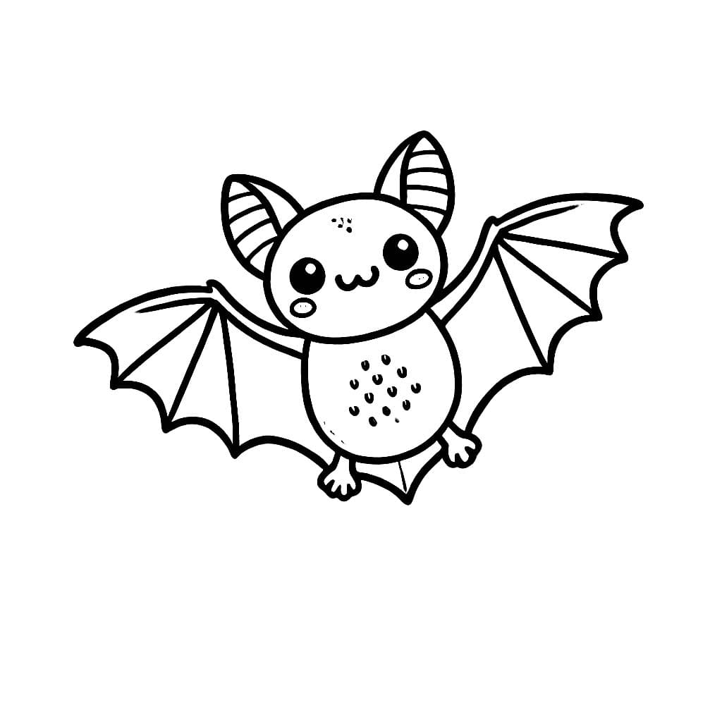 Con Dơi Hoạt Hình Dễ Thương