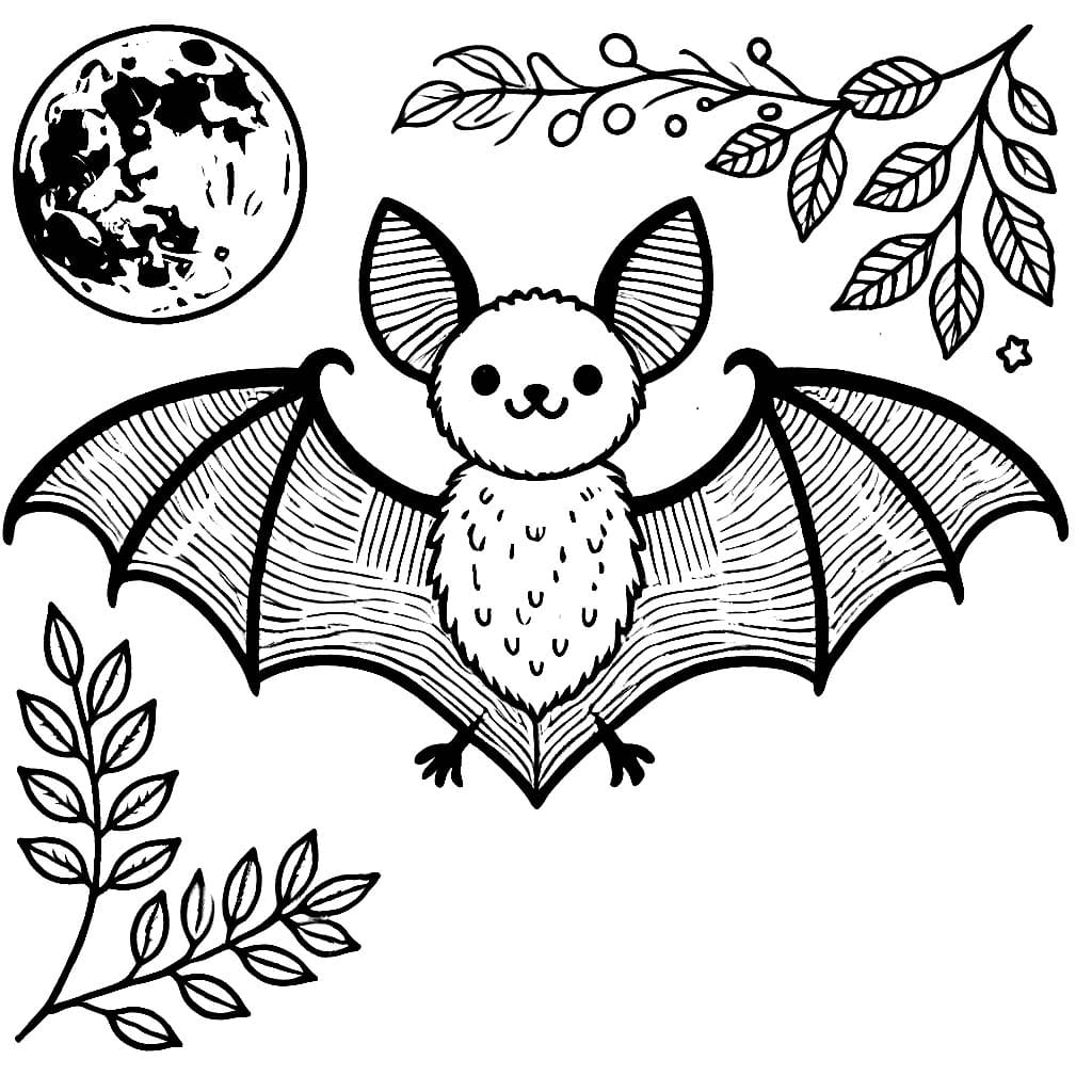 Con Dơi Và Mặt Trăng