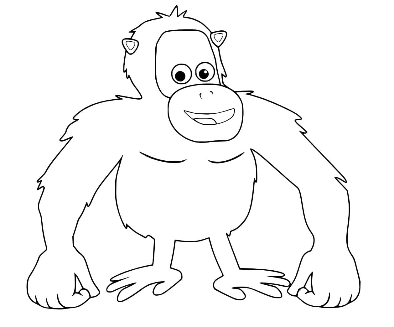 Con Đười Ươi Hoạt Hình