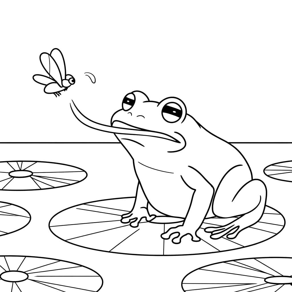 Con Ếch Bắt Ong