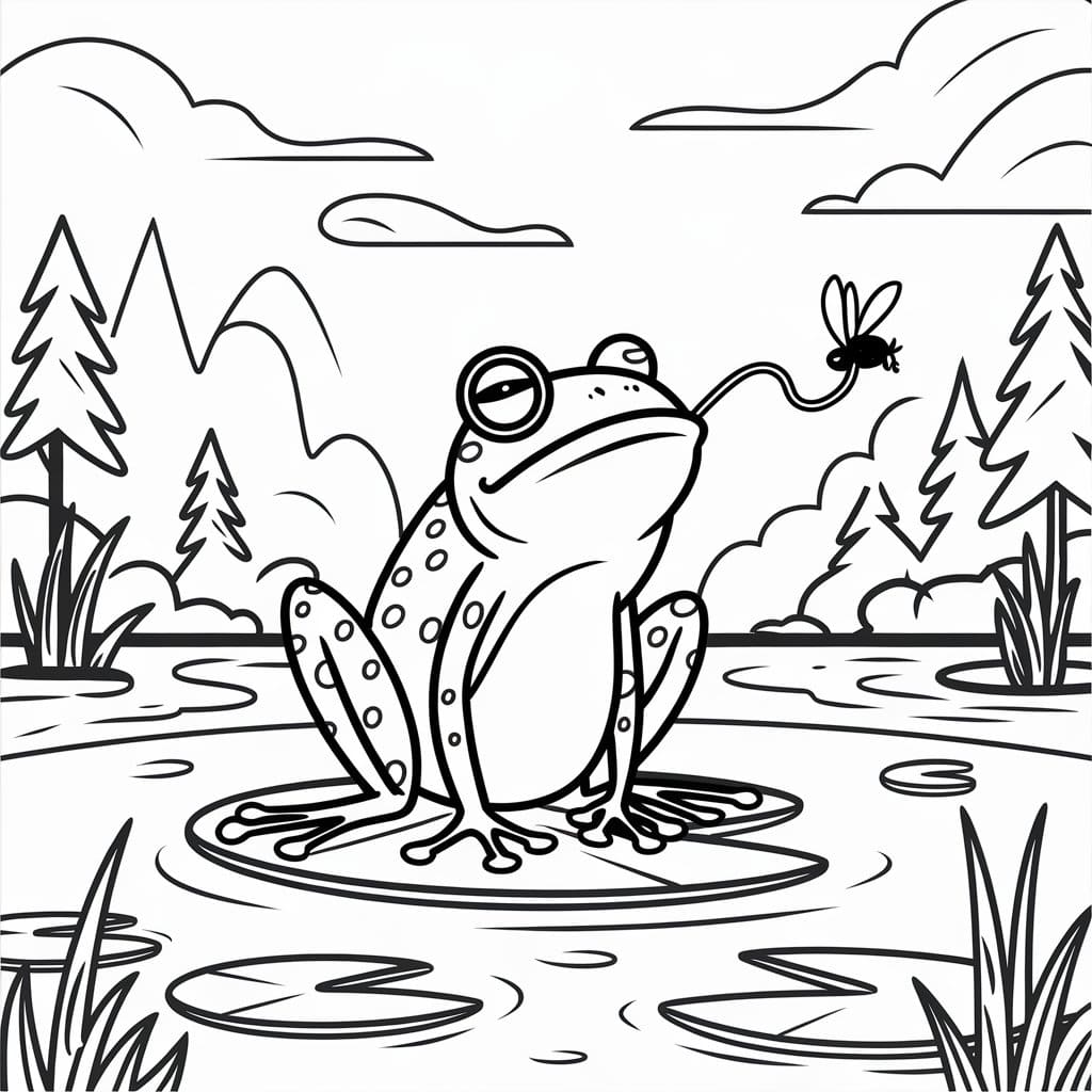 Con Ếch Bắt Ruồi