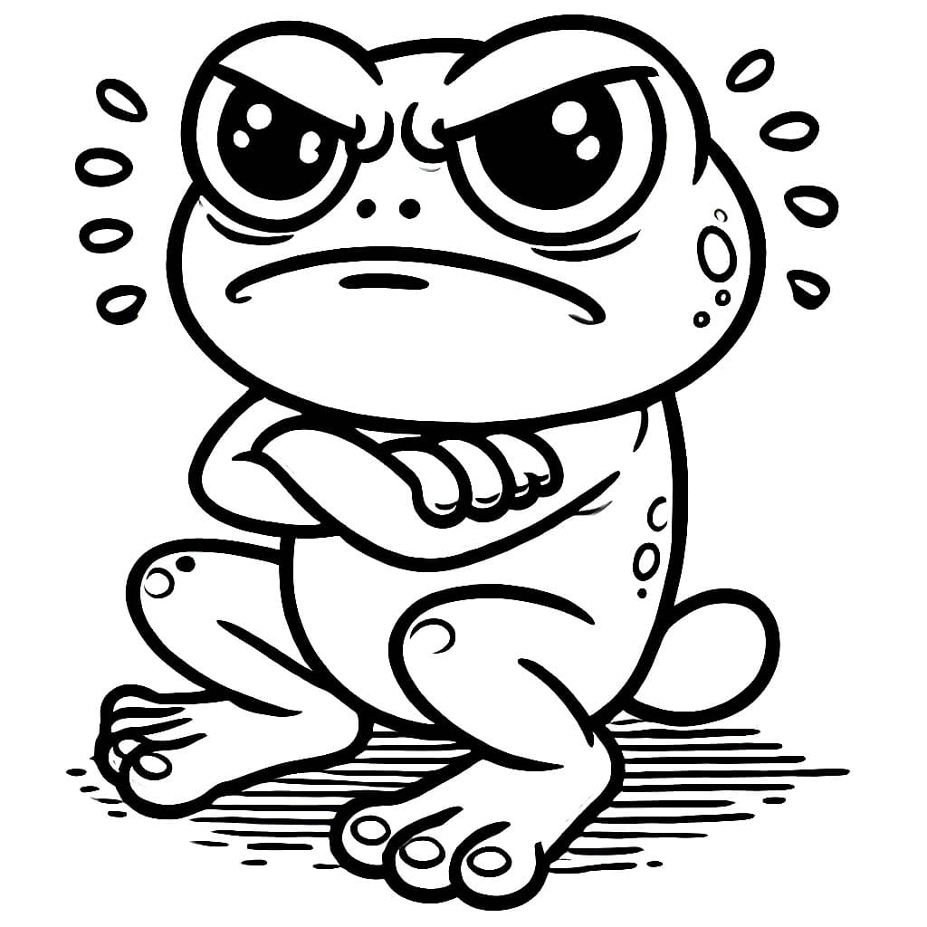 Con Ếch Cau Có