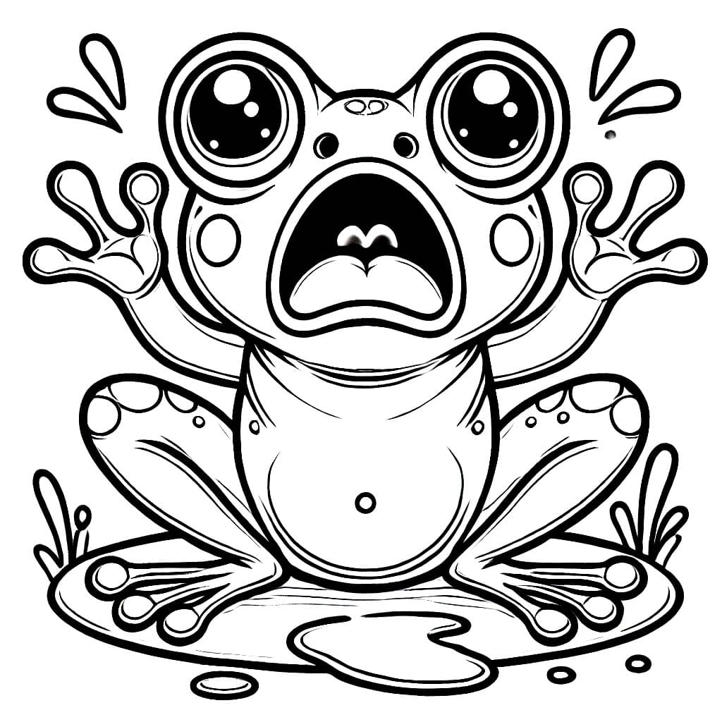 Con Ếch Hoảng Sợ