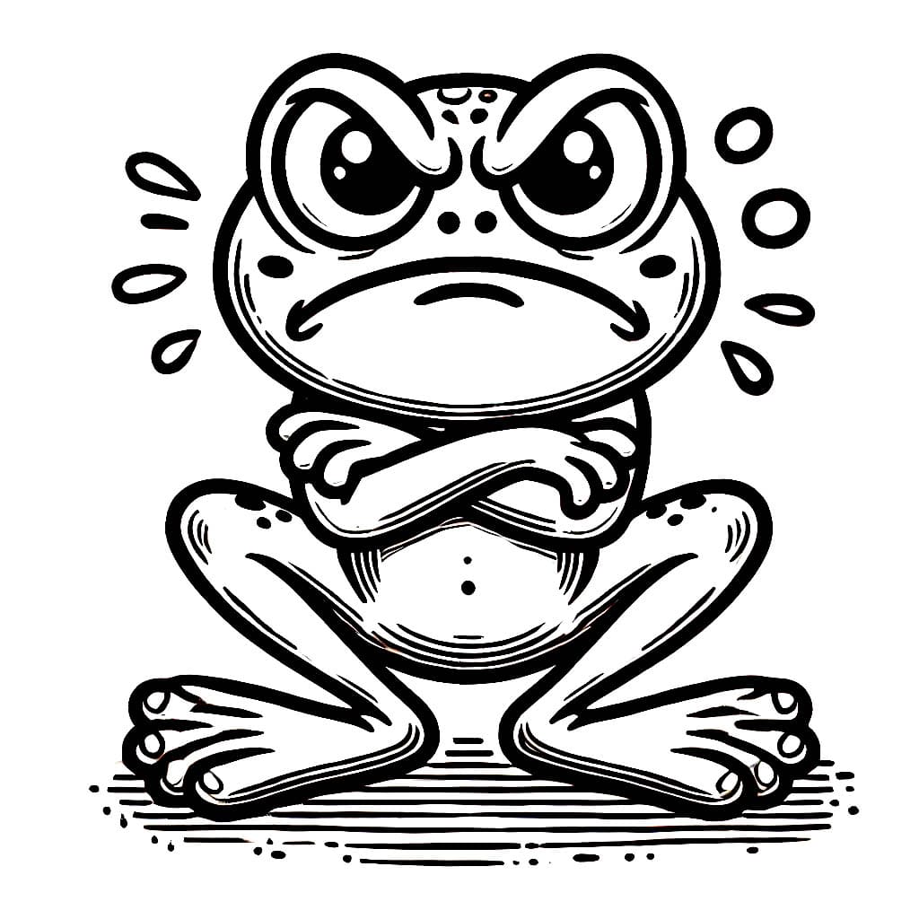 Con Ếch Khó Chịu