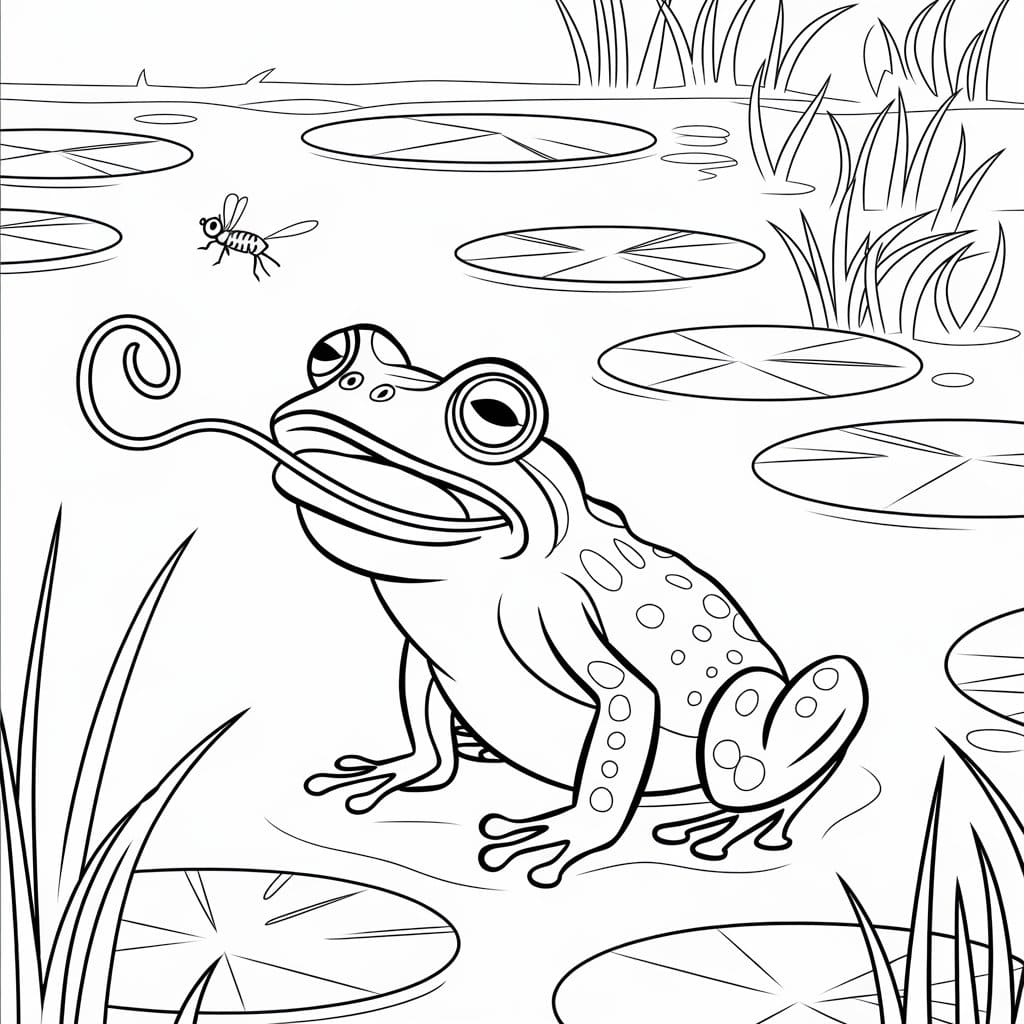 Con Ếch Kiếm Ăn