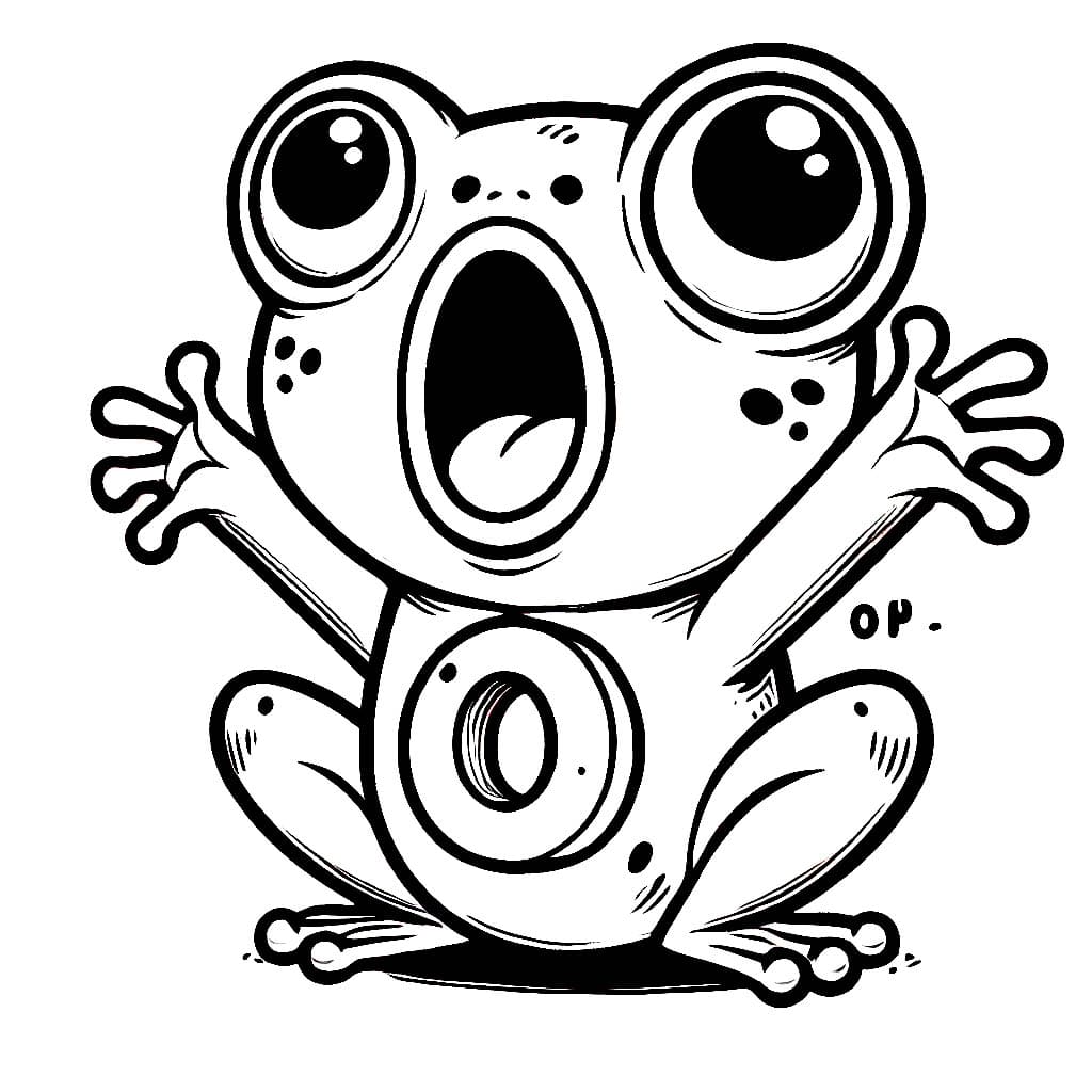 Con Ếch Ngạc Nhiên