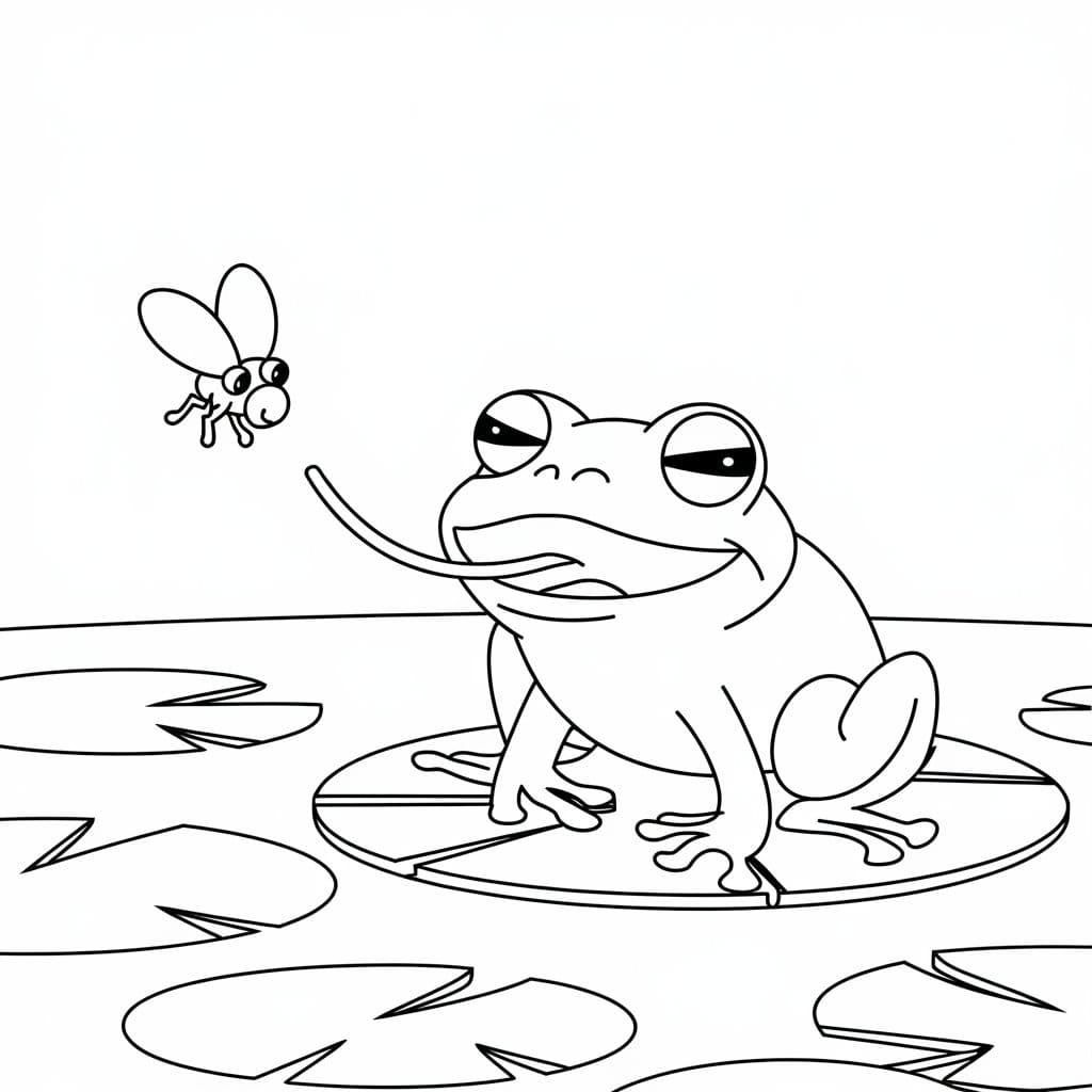 Con Ếch Săn Mồi