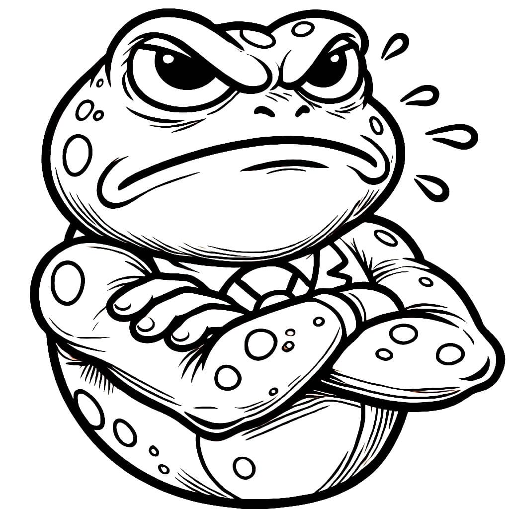 Con Ếch Tức Giận