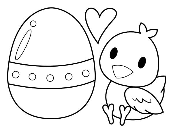 Con Gà Con và Quả Trứng