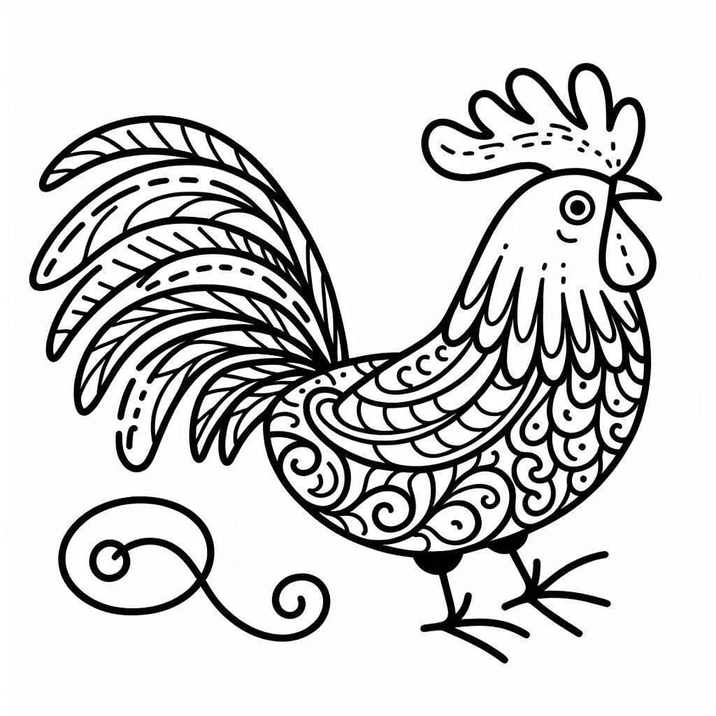 Con Gà Trống Ngộ Nghĩnh