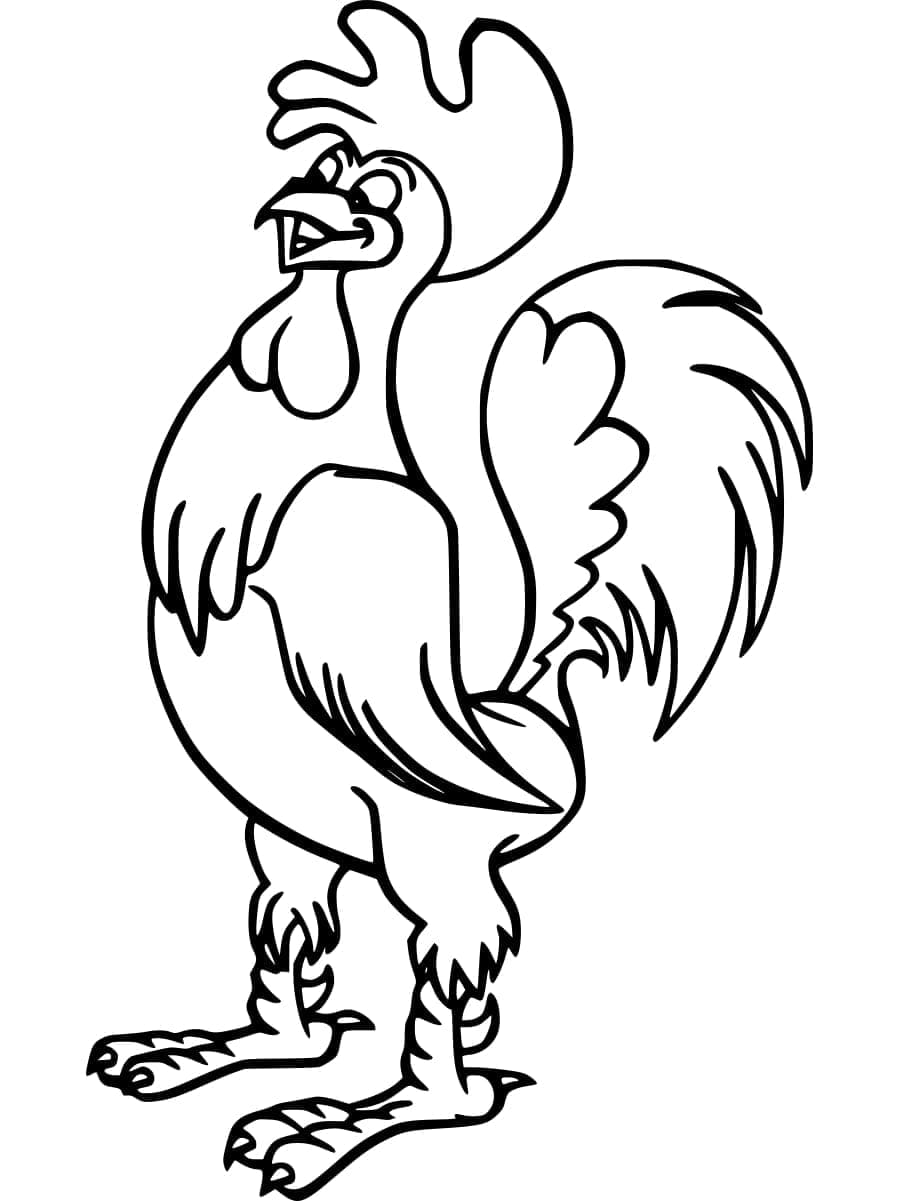 Con Gà Trống Vui Nhộn