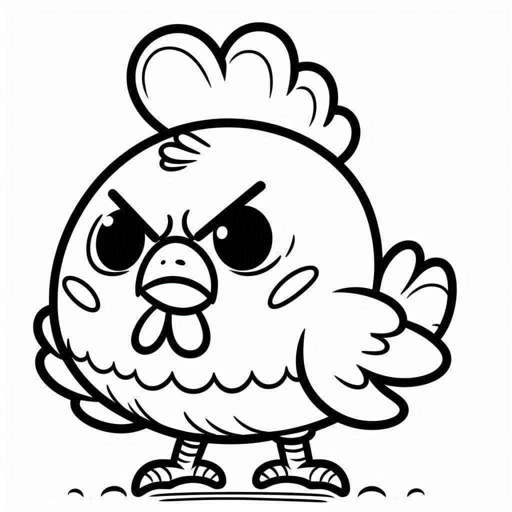 Con Gà Tức Giận