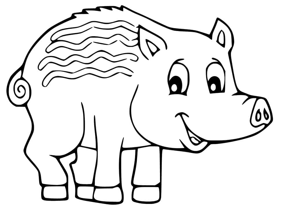 Con Heo Rừng Mỉm Cười