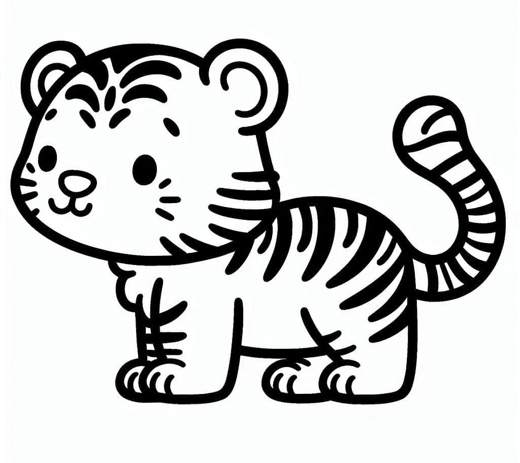 Con Hổ Cute Đáng Yêu