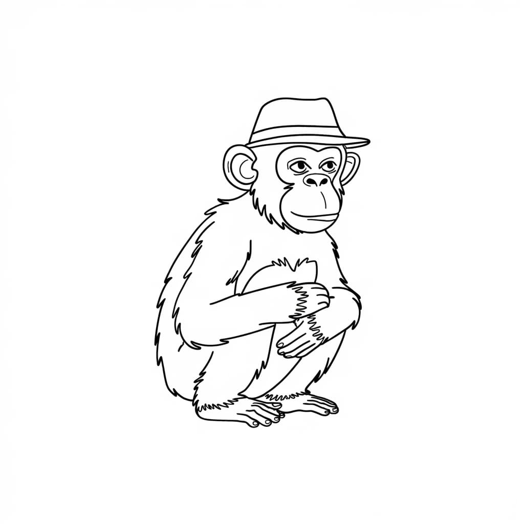 Con Khỉ Đội Mũ