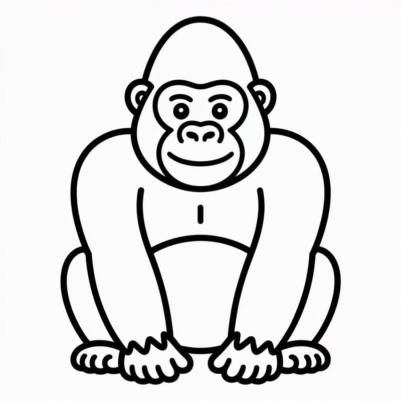 Con Khỉ Đột Cười