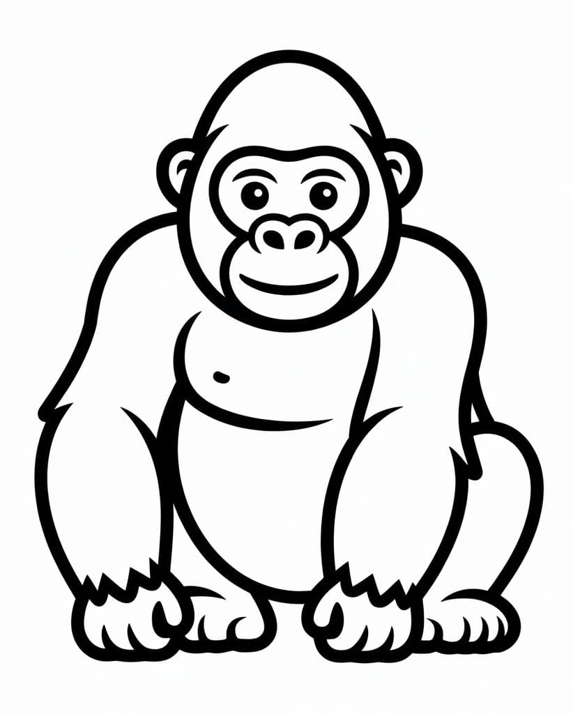 Con Khỉ Đột Mỉm Cười