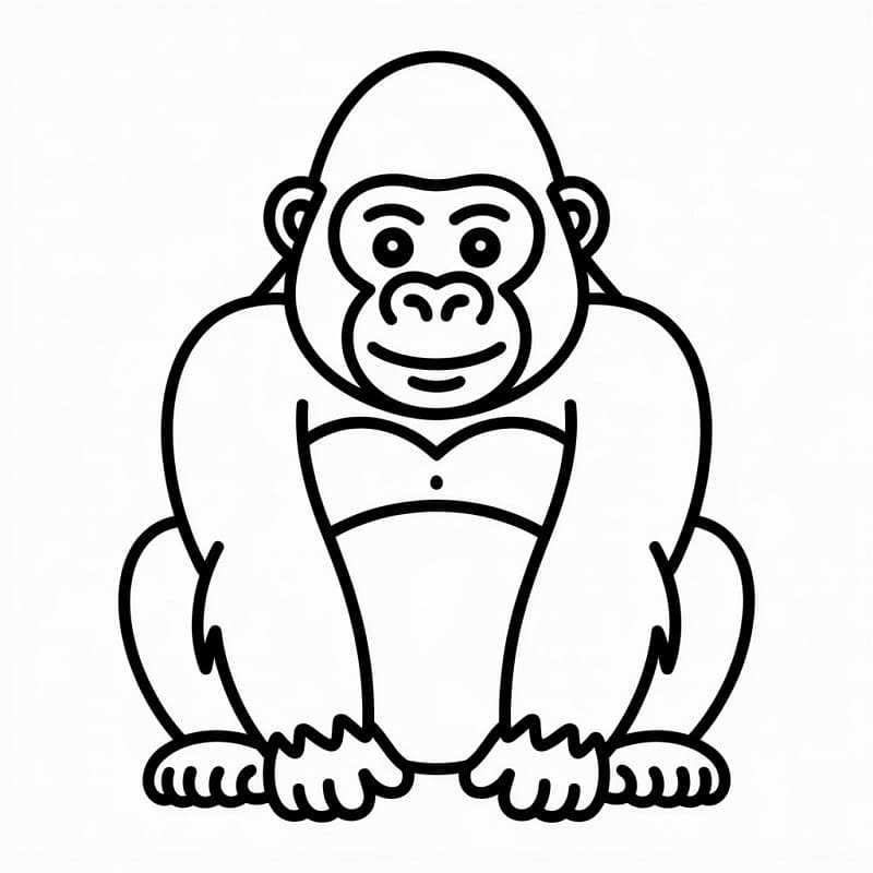 Con Khỉ Đột Rất Đơn Giản