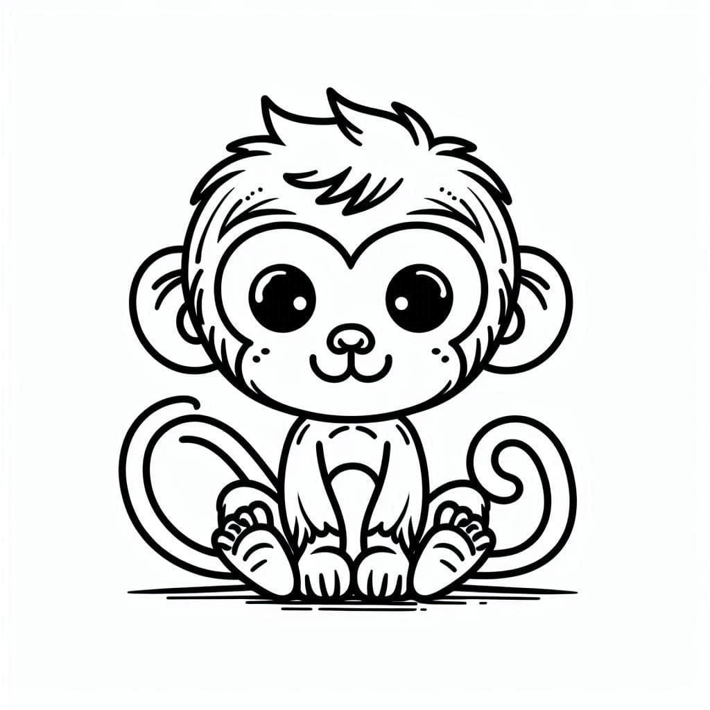 Con Khỉ Nhỏ Dễ Thương