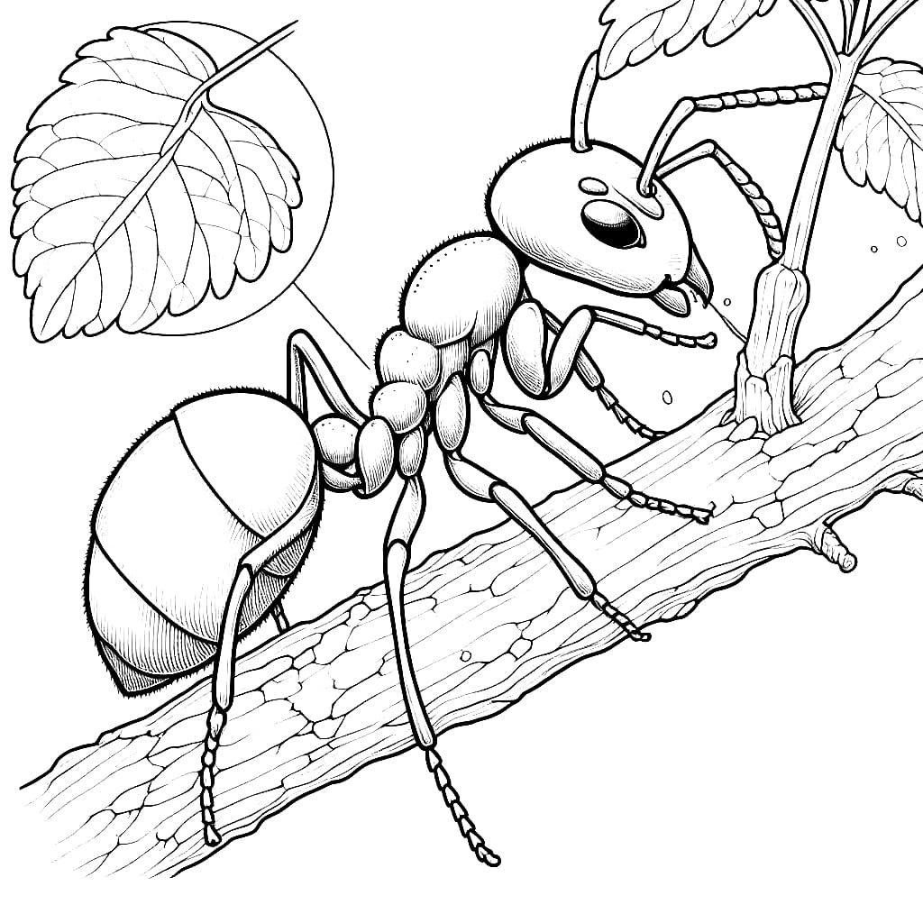 Con Kiến Đẹp Trên Cây