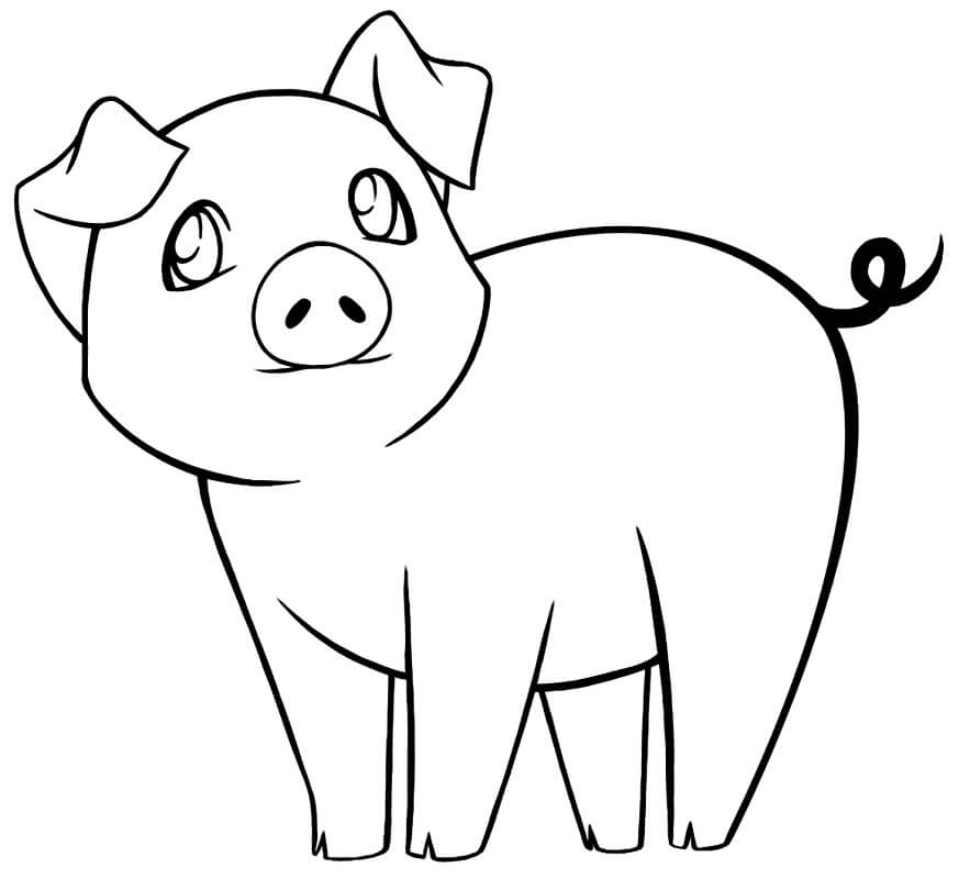 Con Lợn Con Buồn Bã