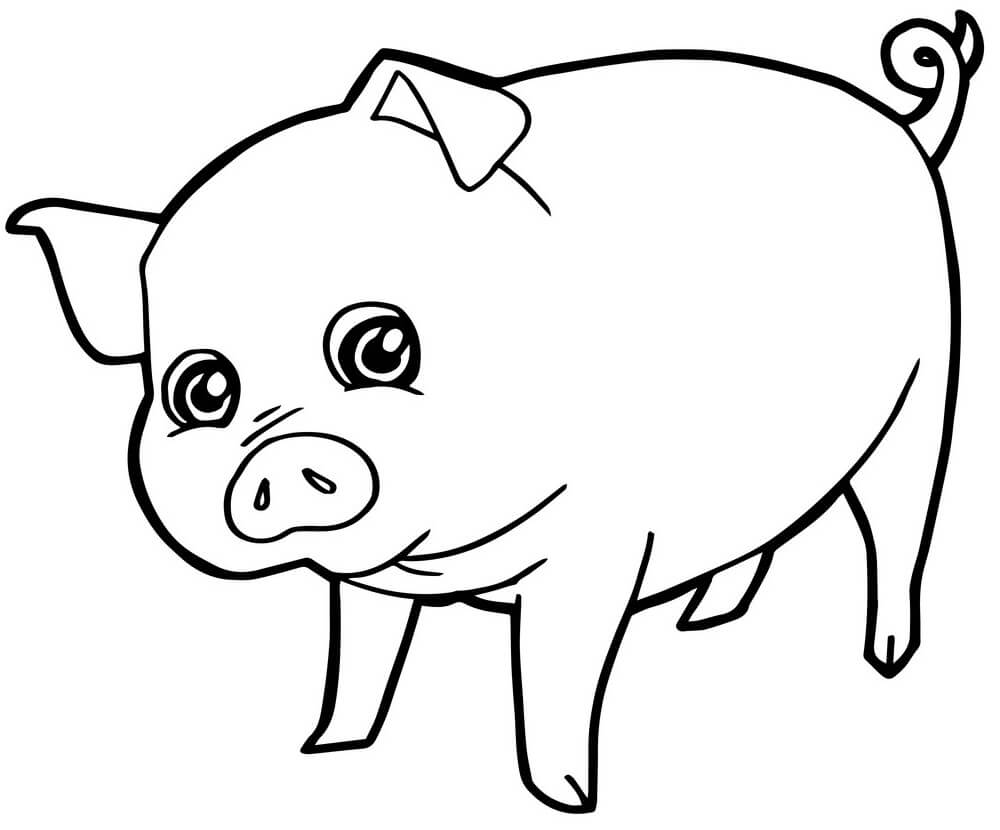 Con Lợn Con Dễ Thương