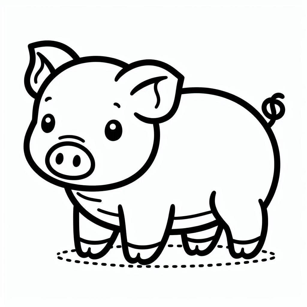 Con Lợn Nhỏ Đơn Giản
