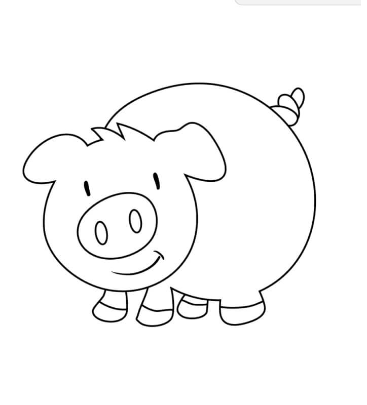 Con Lợn Tròn Đáng Yêu