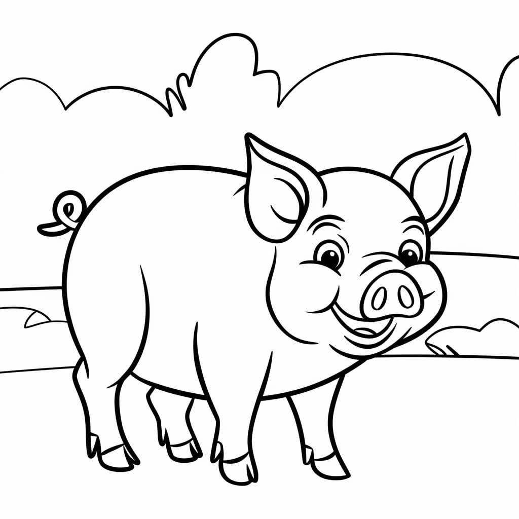 Con Lợn Và Đám Mây