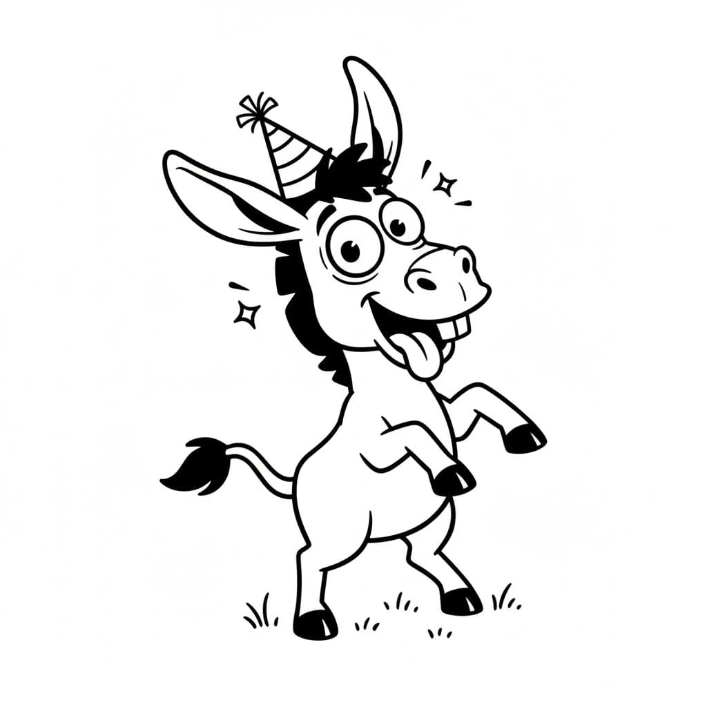 Con Lừa Làm Xiếc