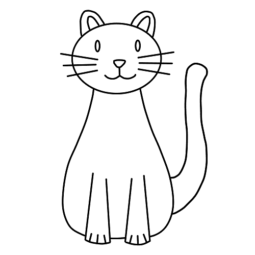 Con Mèo Đơn Giản và Đáng Yêu