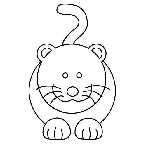 Con Mèo Tròn Trĩnh