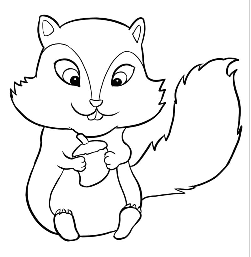 Con Sóc Chuột Cute