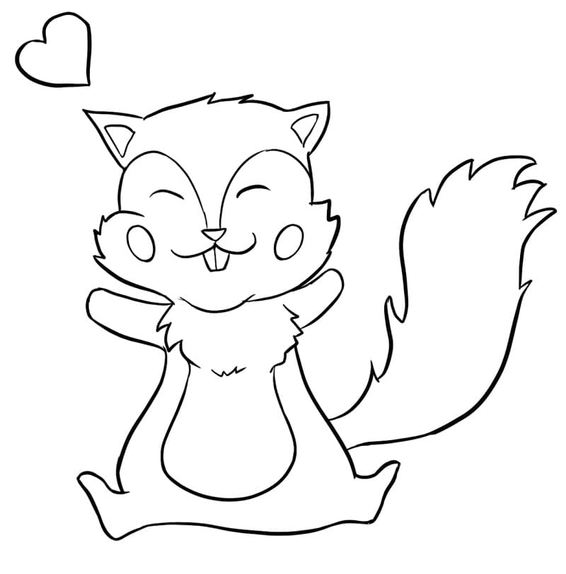 Con Sóc Chuột Vui Vẻ