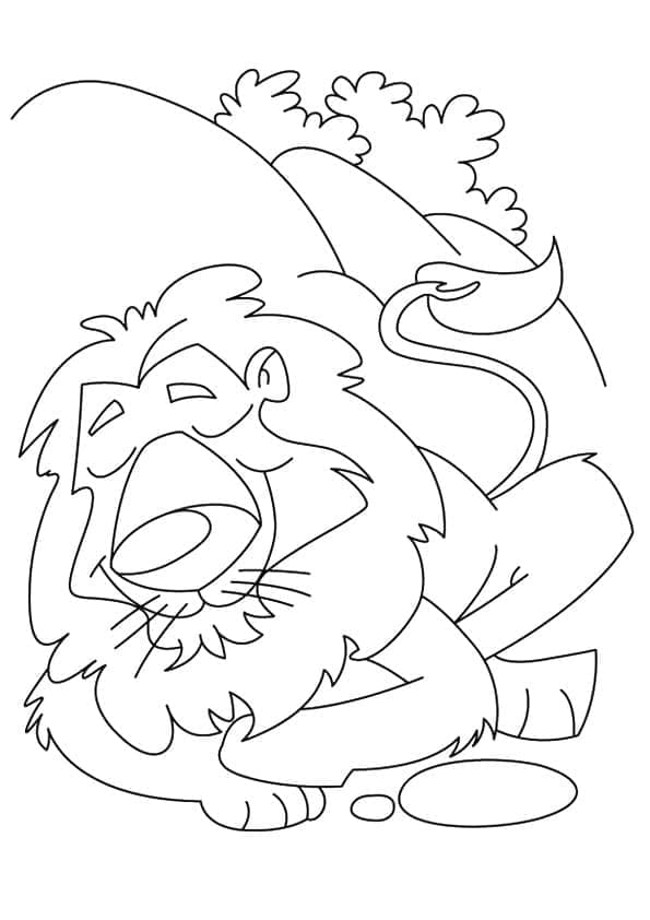 Con Sư Tử Đang Ngủ