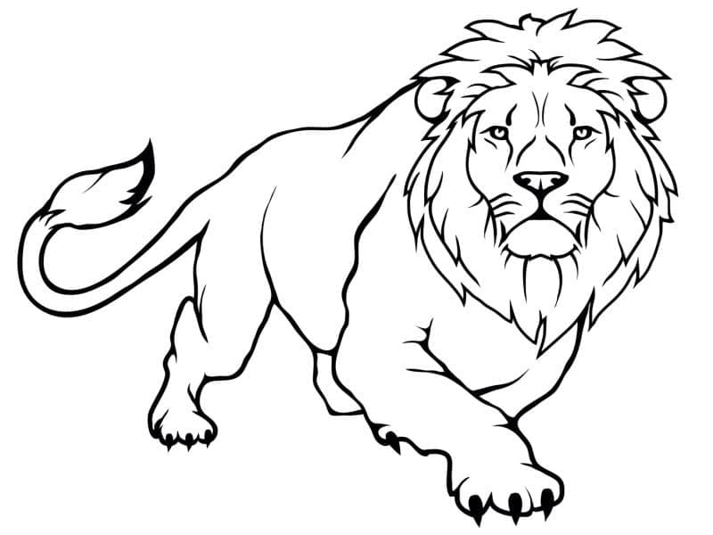 Con Sư Tử Mạnh Mẽ